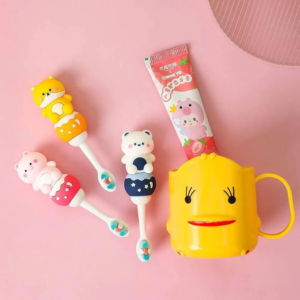 Kawaii Toothbrush with Soft Bristles