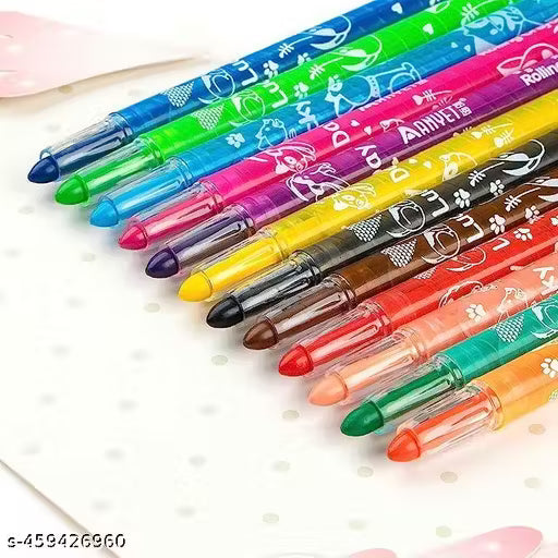 Twister crayon set of 12 colours