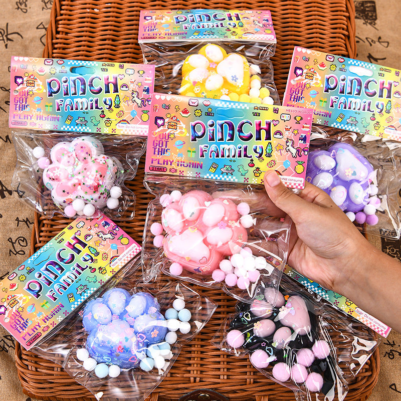 Pinch family squishy toy