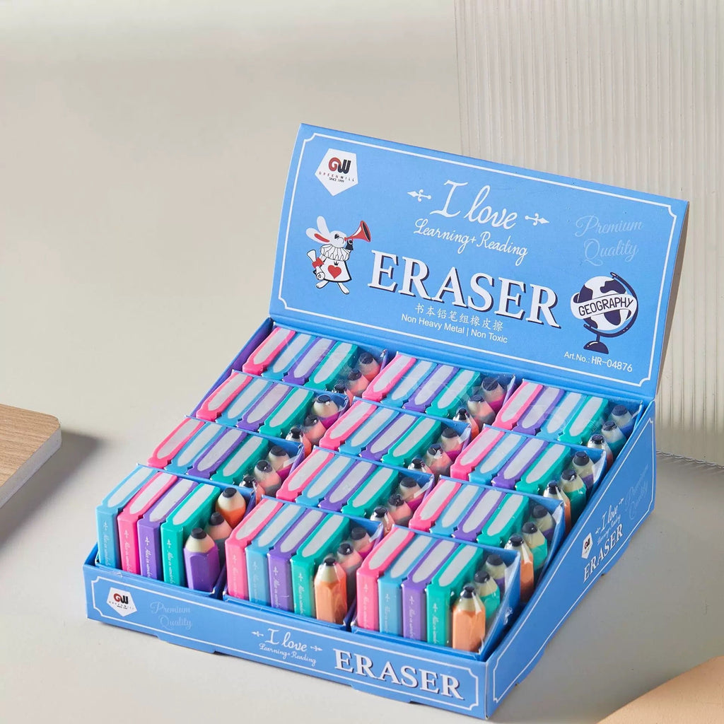 Eraser pencil shape