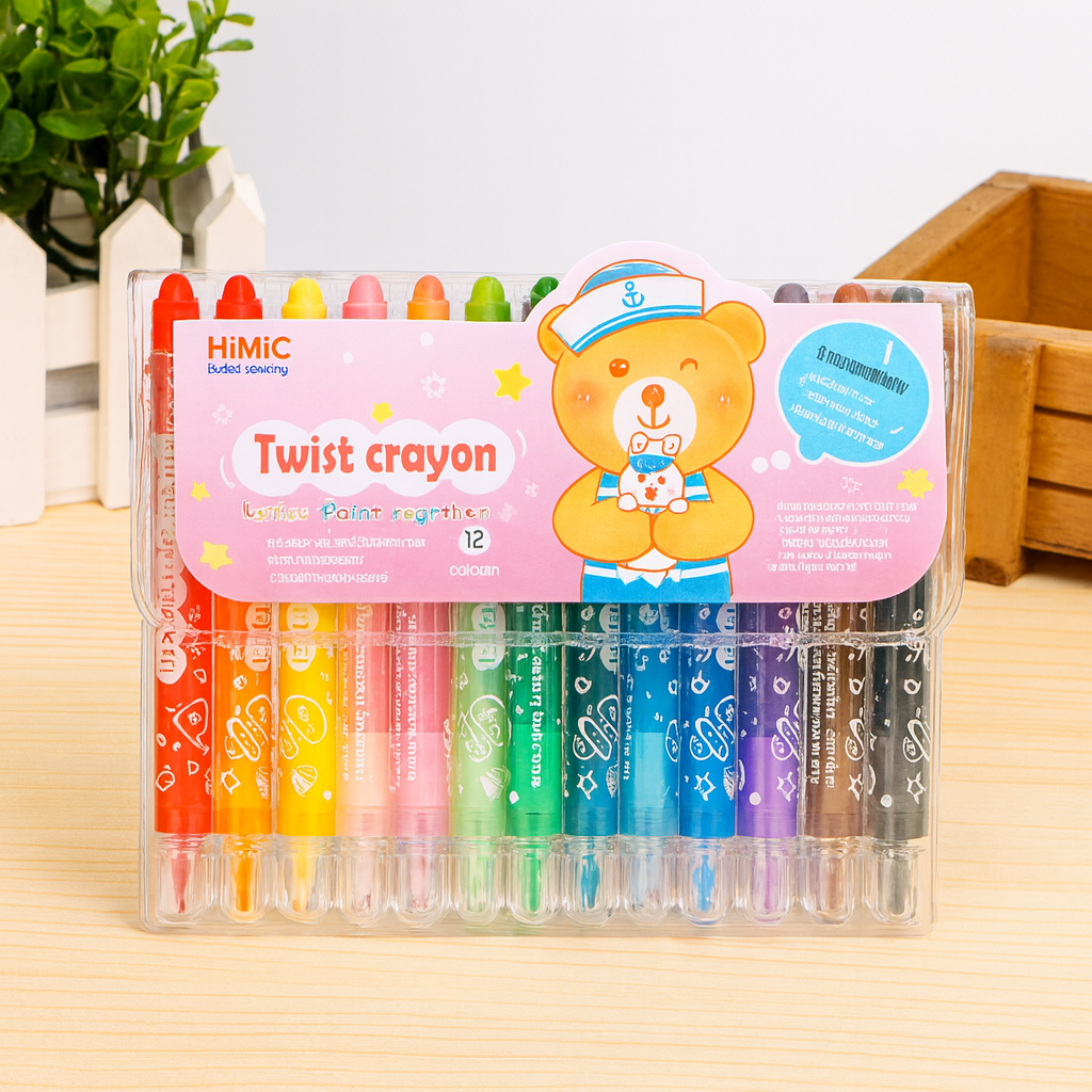 Himic Twist crayons pack of 12