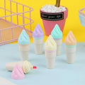 Ice Cream Highlighter Set – Kawaii Pastel Marker Pens (6 Colors)