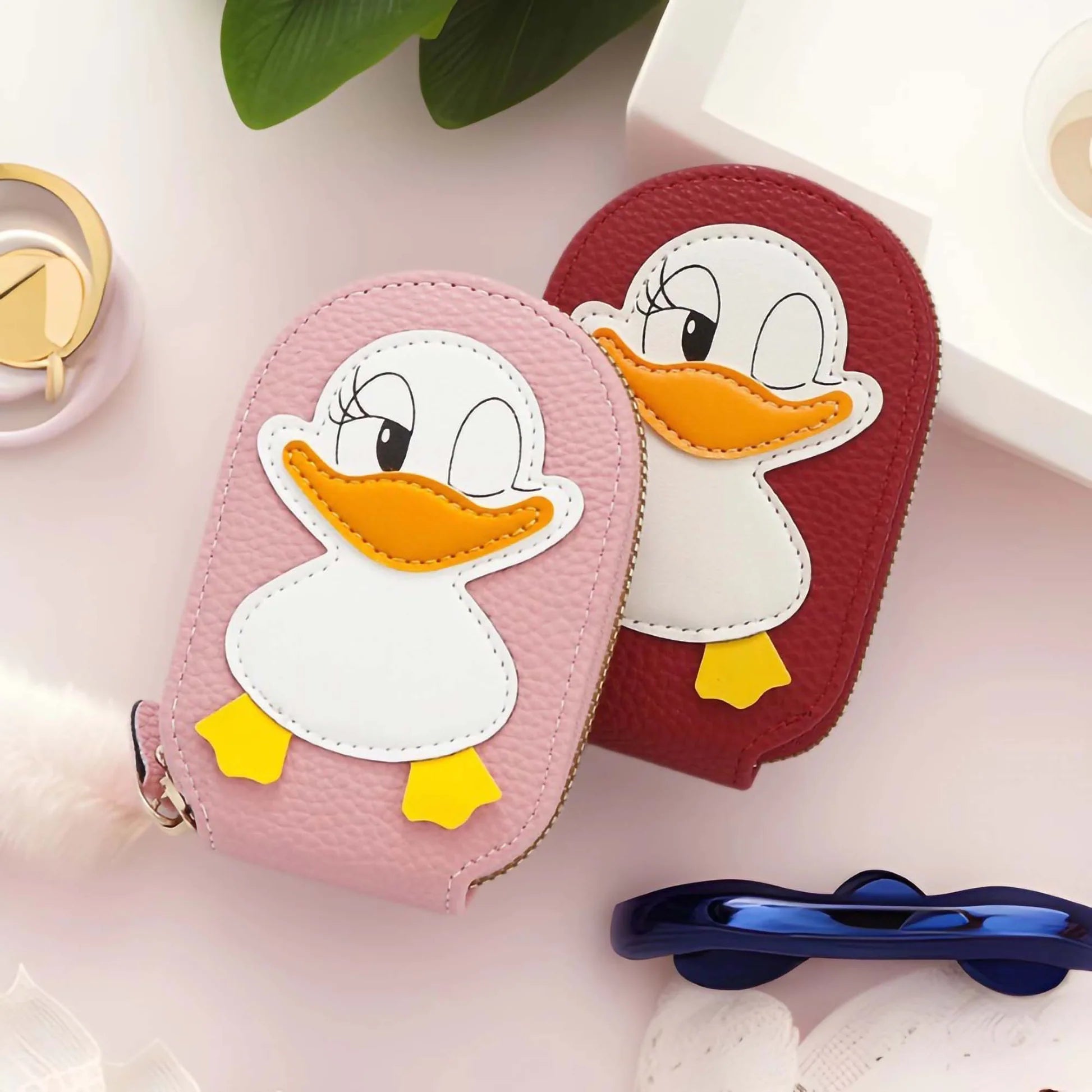 Kawaii Duck Card & Coin Holder