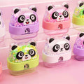 Cute Panda Pencil Sharpener with Shavings Container