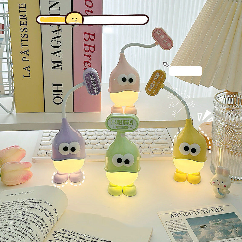 Cute Monster LED Night Desk Lamp (warm)