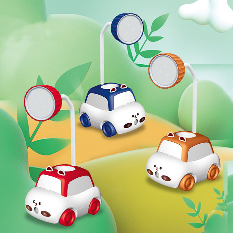 Car shape mini desk lamp, sharpener & mobile holder