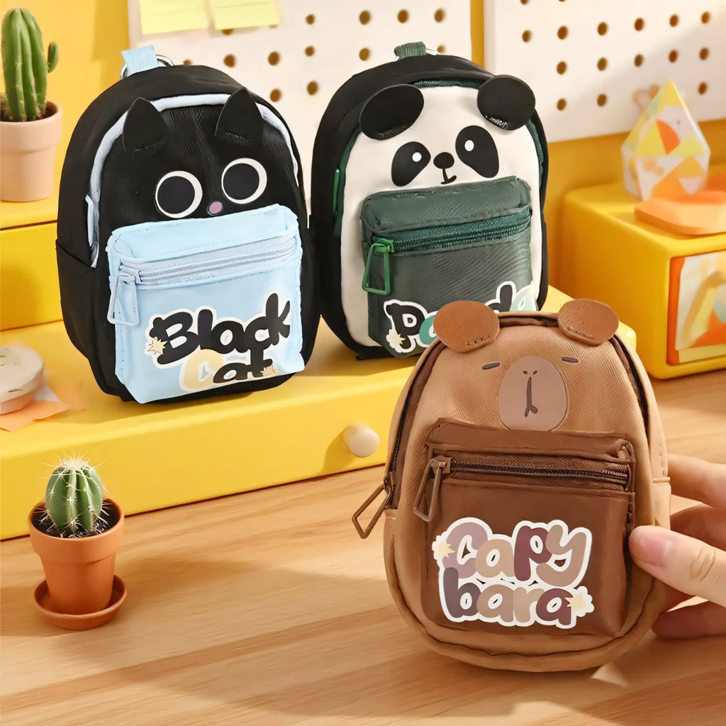 Kawaii Animal Mini Backpack Pouch