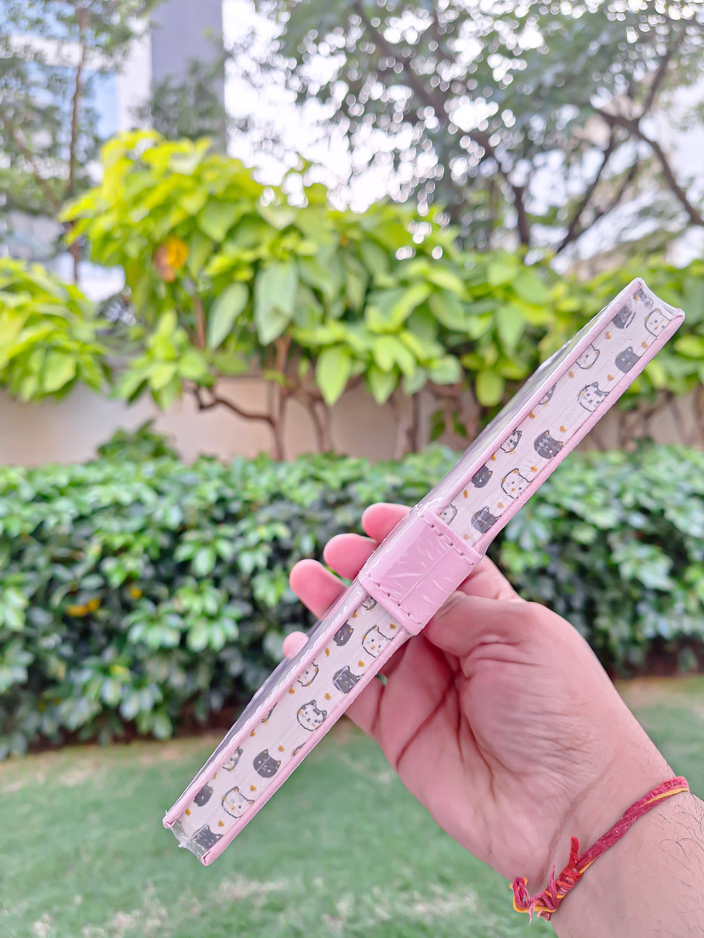 Cute meow Note book with magnetic lock