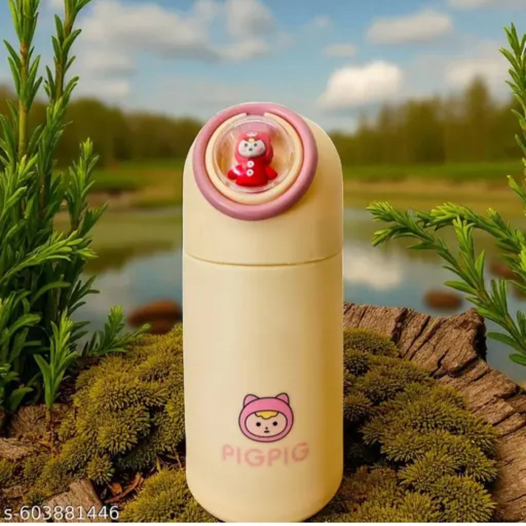 Glass Dino water bottle 350ml