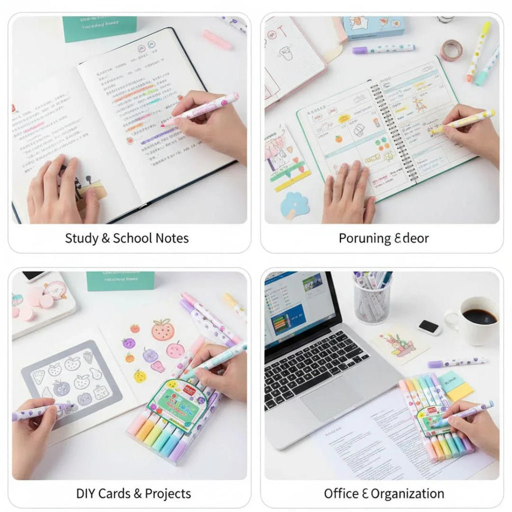 Scented highlighter (pack of 6)