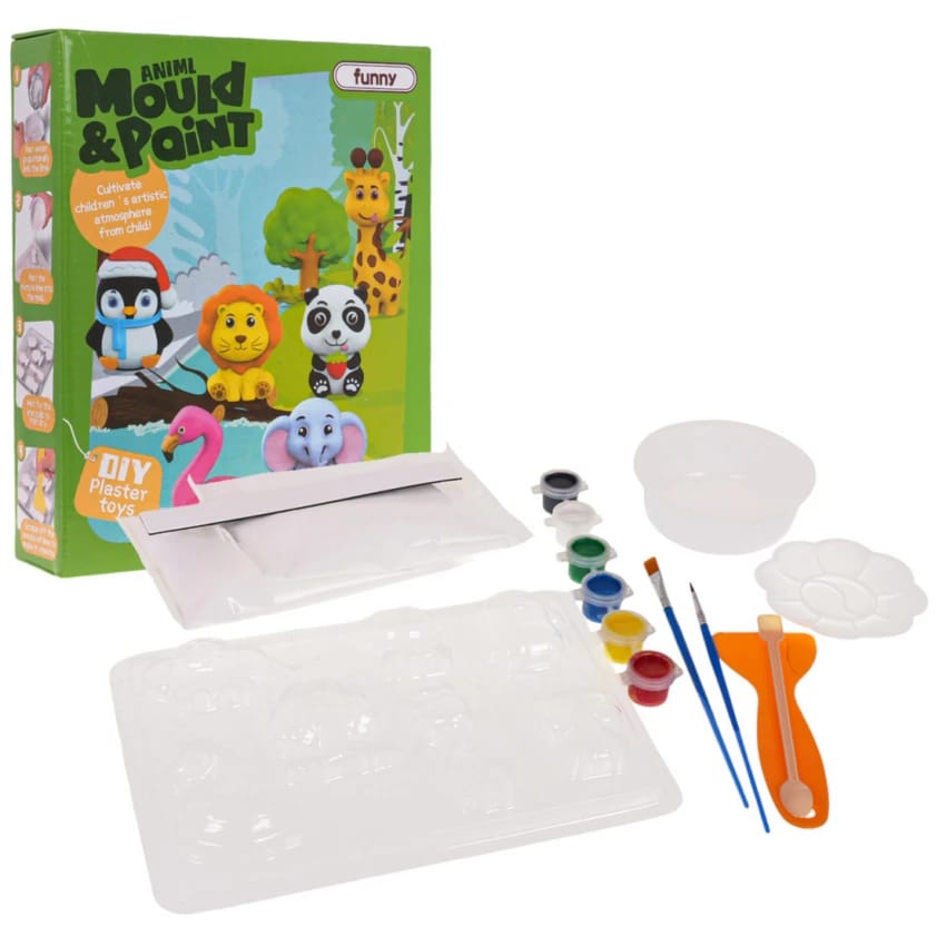 Animal / Unicorn / Dinosaur Mould & Paint DIY Kit