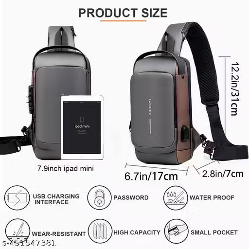 Multipurpose utility sling bag
