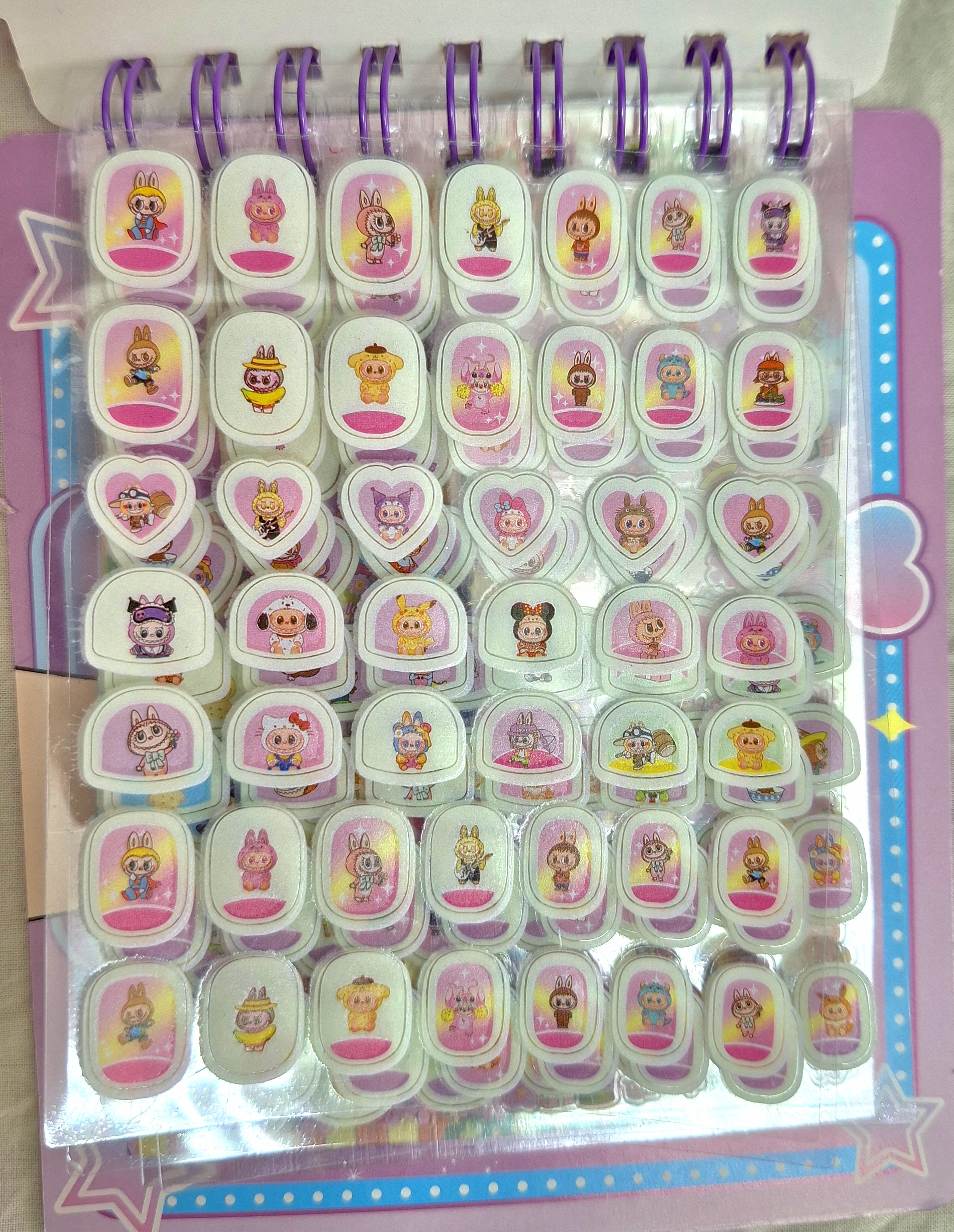 Labubu nail art DIY kit