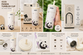 🐼 Panda Stainless Steel Tumbler – Cute, Durable & Everyday Ready!