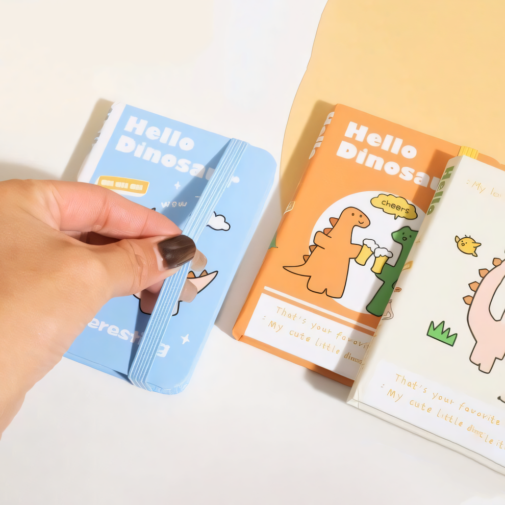 Dino mini pocket notebook