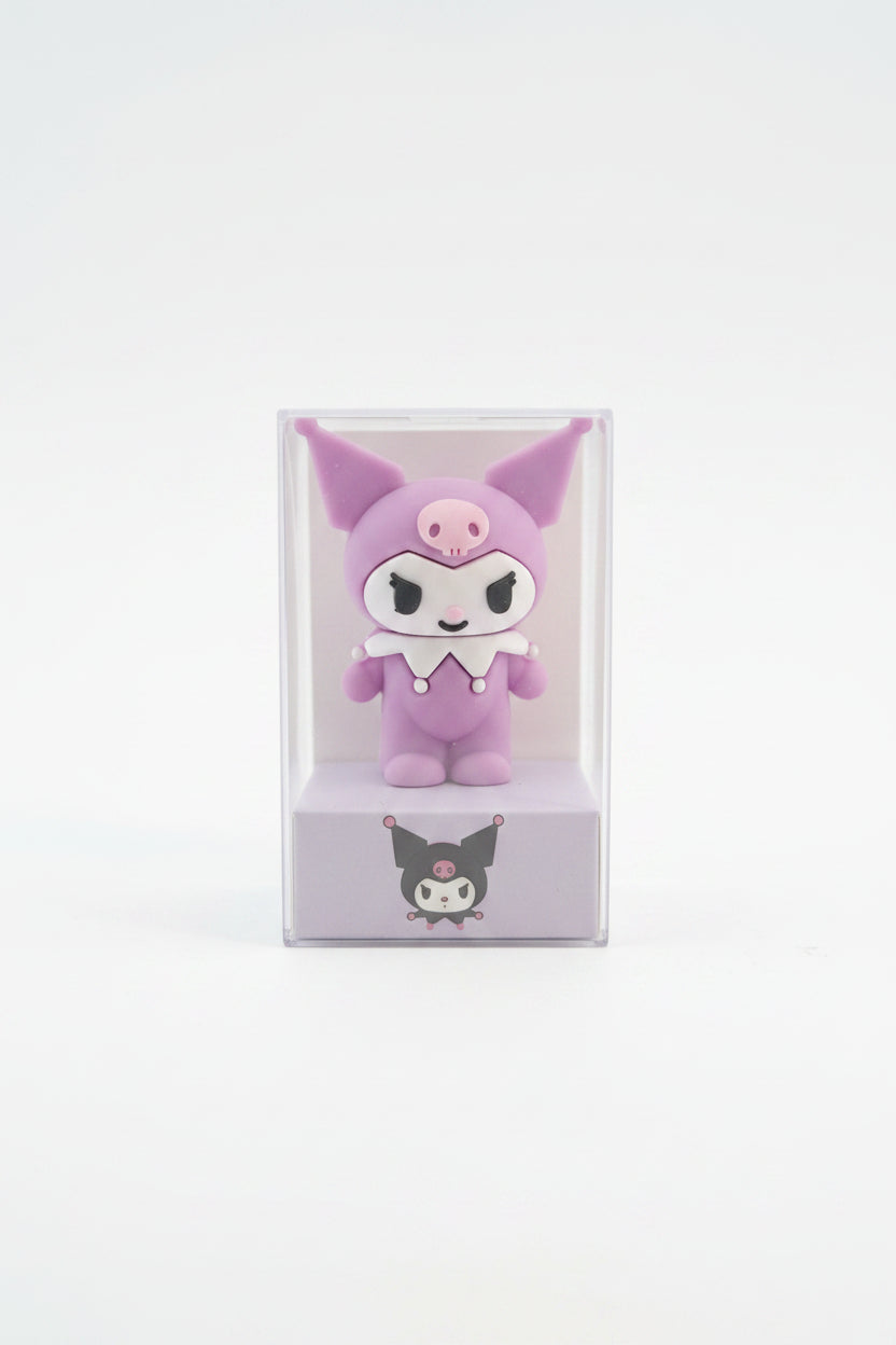 Kuromi 2-in-1 Eraser & Sharpener – Cute Kawaii Stationery