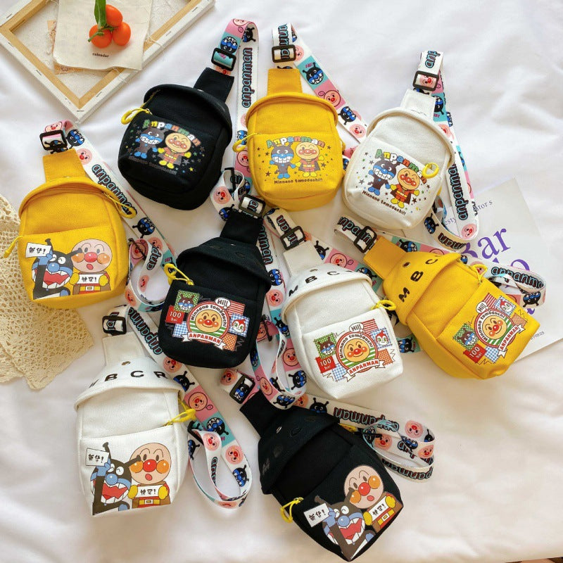 Cartoon canvas chest bag