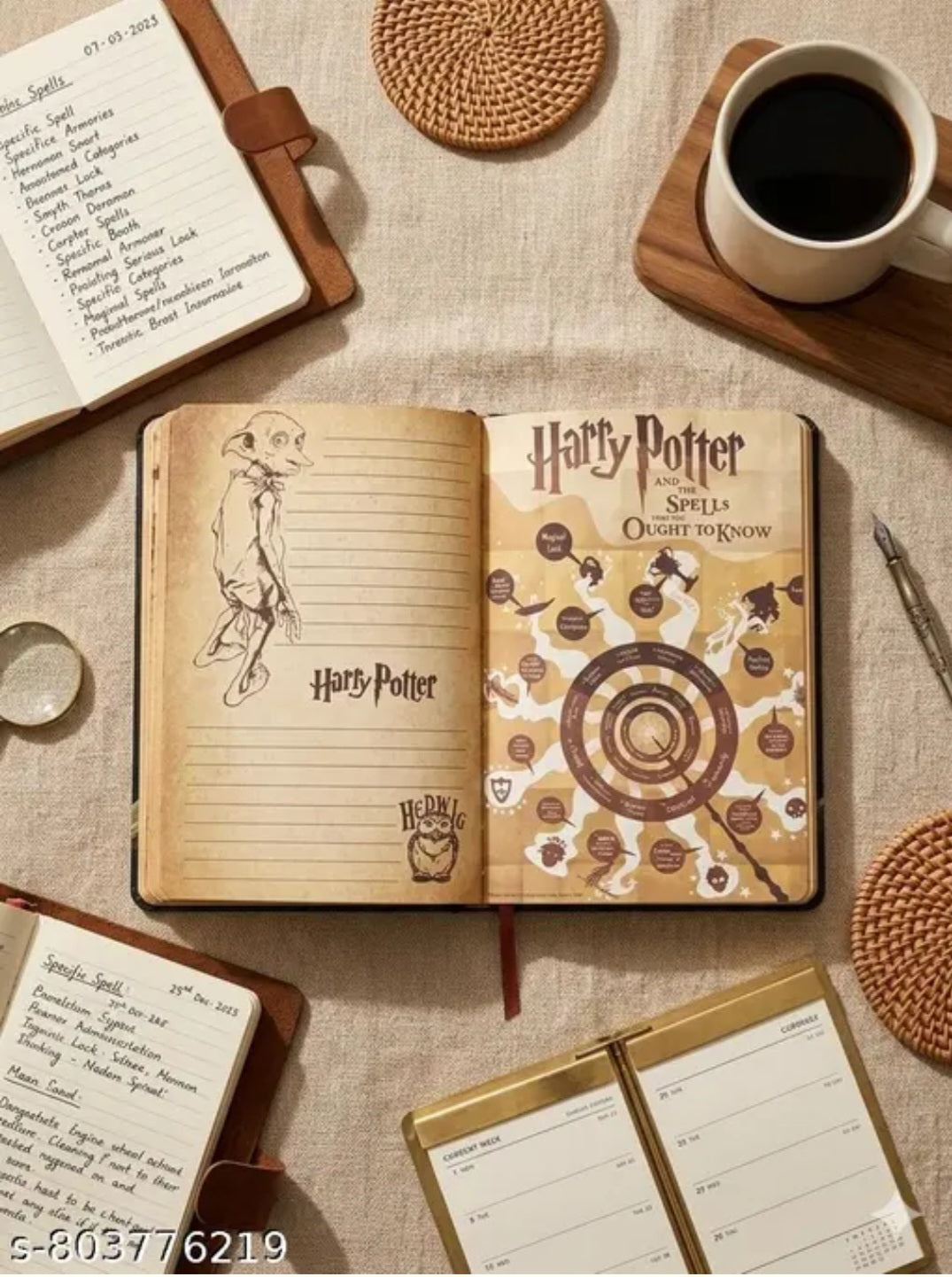 Harry Potter Vintage Journal Notebook
