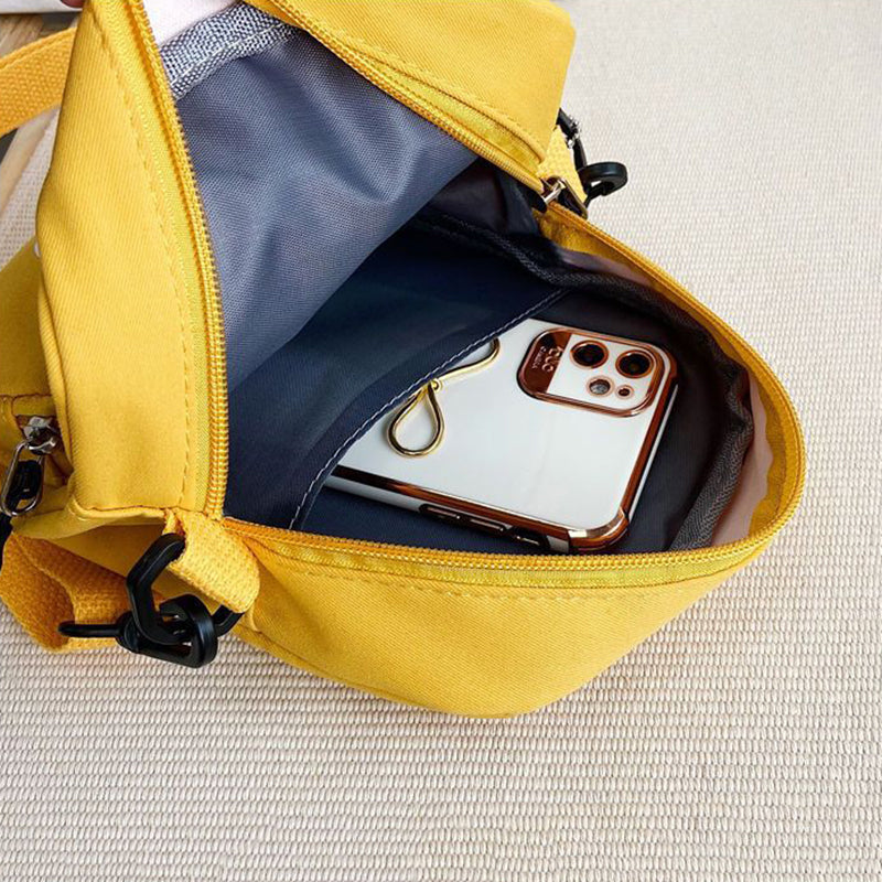 Cartoon canvas chest bag