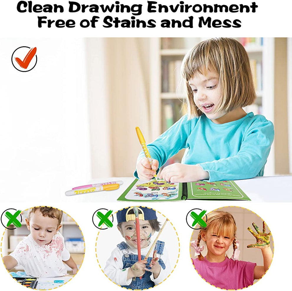 Reusable water color book