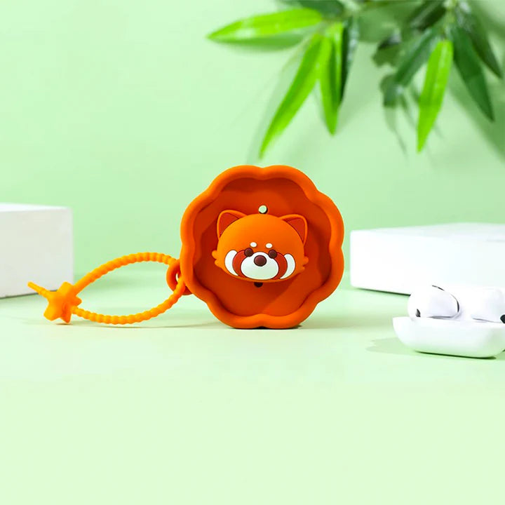 Kawaii  Silicone Coin Purse Pouch with Keychain