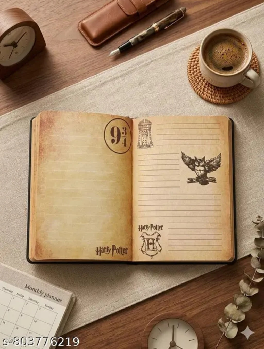 Harry Potter Vintage Journal Notebook