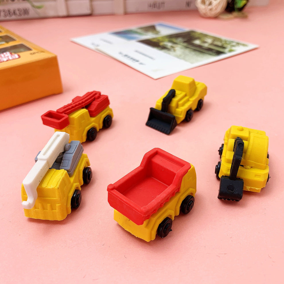Transportation eraser set
