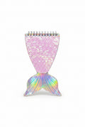 Mermaid Reversible Sequin Spiral Notebook – Holographic Glitter Mini Journal
