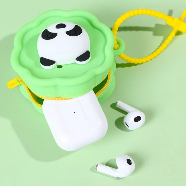 Kawaii  Silicone Coin Purse Pouch with Keychain