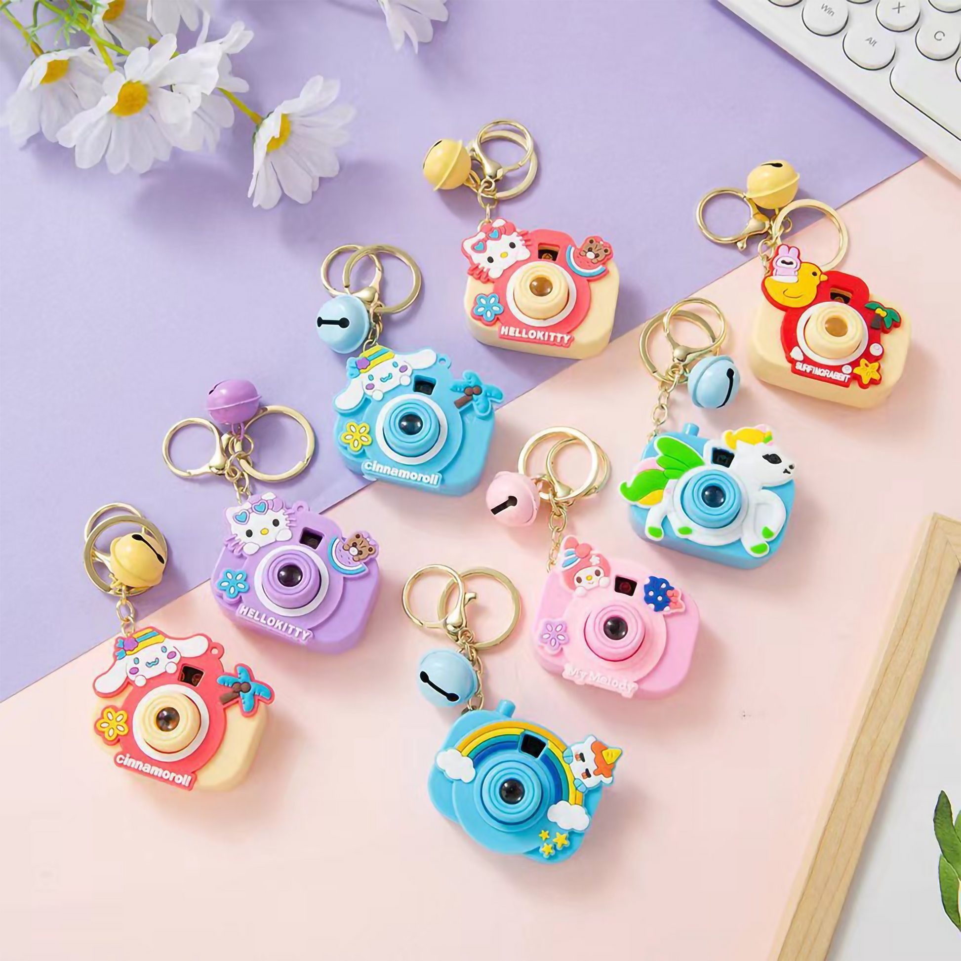 Mini projector keychain