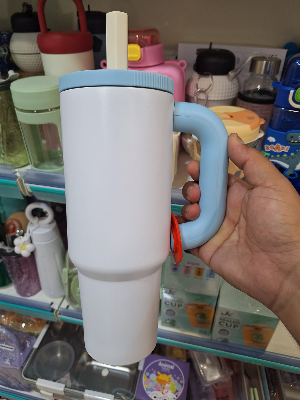 Macron Theme Stainless Steel Tumbler 1200 ml